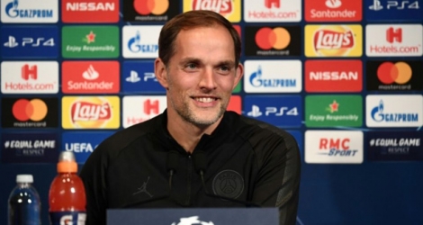 L'entraîneur du PSG Thomas Tuchel en conférence de presse au Parc des Princes, le 27 novembre 2018.