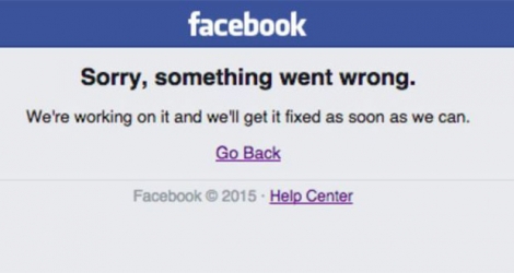 Facebook n’a pas encore identifié l’origine du problème