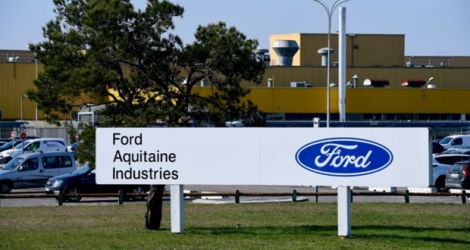 L'usine Ford à Blanquefort près de Bordeaux, 27 février 2018.
