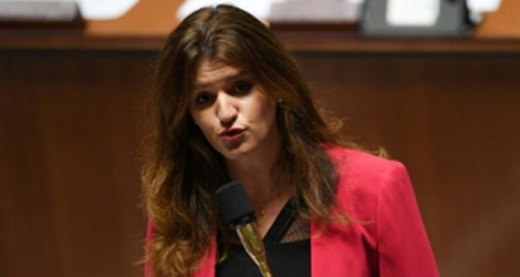 La secrétaire d'Etat à l'Egalité entre les femmes et les hommes, Marlène Schiappa à l'Assemblée nationale, le 27 novembre 2018