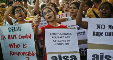 Plusieurs manifestations pour dénoncer les cas d’agressions sur les enfants ont eu lieu en Inde cette année.