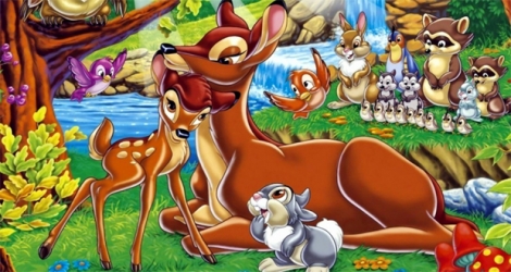 Bambi est un dessin animé créé par Disney en 1942.