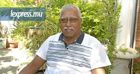 Moogesh Veerabadren, président de la PLHDWU au moment des célébrations.