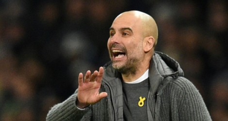 L'entraîneur de Manchester City, Pep Guardiola, lors d'un match de Premier League face à Arsenal, le 3 février 2019.