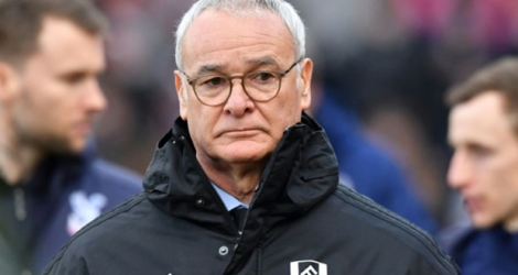 L'entraîneur italien de Fulham Claudio Ranieri lors du match de Premier League contre Crystal Palace, le 2 février 2019 à Londres.