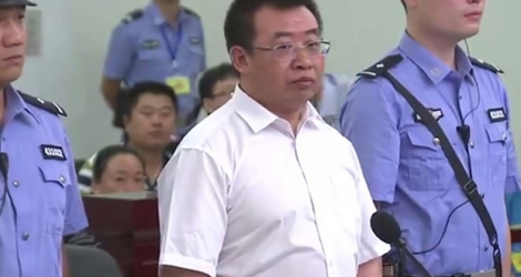 L'avocat chinois Jiang Tianyong devant un tribunal en 2017