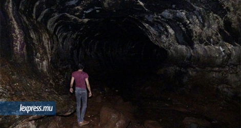 La grotte découverte à Chebel 