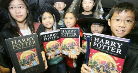 Les livres d'Harry Potter, un succès international.