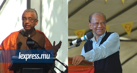 Pravind Jugnauth et Navin Ramgoolam ont prononcé chacun un discours à l’occasion du Nouvel An tamoul le dimanche 14 avril, à Grand-Baie et à Blue-Bay respectivement.