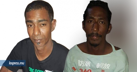 Jean Noël François (à gauche) et  Hansley Troyloko ont été arrêtés à la Place de l’Immigration hier