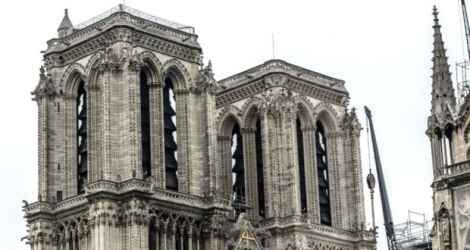 La cathédrale Notre-Dame de Paris le 23 avril 2019.