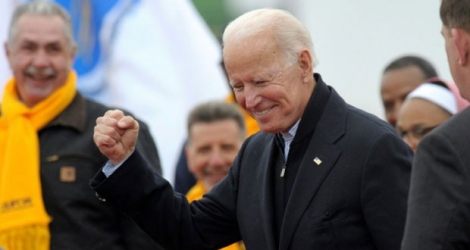 Joe Biden, le 18 avril 2019 à Dorchester, dans le Massachusetts.