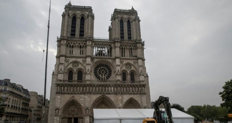 La cathédrale Notre-Dame de Paris, le 2 mai 2015.