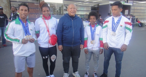 La délégation malgache est rentrée dans la Grande île mercredi dernier avec neuf médailles dont six en or.