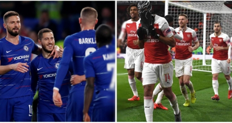 Chelsea et Arsenal sont en bonne voie vers la finale de la Ligue Europa.