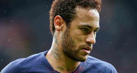 L'attaquant brésilien du Paris-SG, Neymar, lors du match de Ligue 1 face à Nice, au Parc des Princes, le 4 mai 2019.