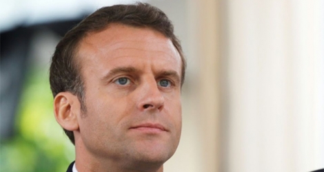  Le président Emmanuel Macron, le 10 mai 2019 à Paris.