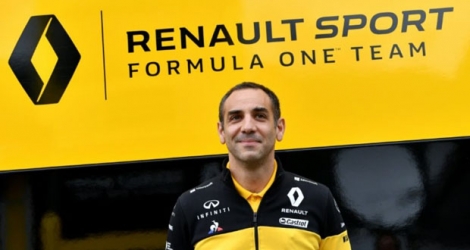 Cyril Abiteboul, le directeur général de Renault Sport F1 Team, avant le GP d'Autriche, à Spielberg, le 29 juin 2018.