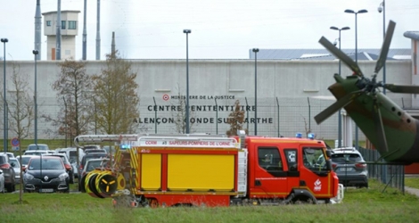 Le prison de Condé-sur-Sarthe, le 5 mars 2019.