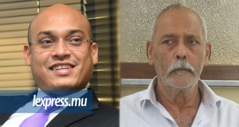 Le ministre Soodesh Callichurn (à g.) et Altamess Emamdin s’accusent mutuellement de menaces et d’agressions.