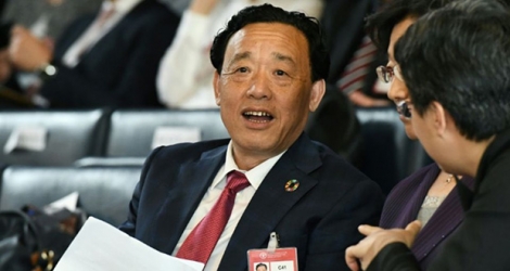 Le candidat chinois au poste de directeur général de la FAO, Qu Dongyu, le 22 juin 2019 à Rome.