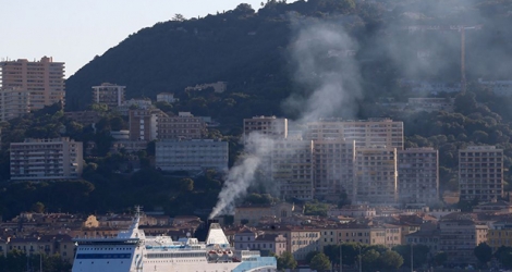 Le ferry Girolata, de la compagnie Méridionale, au départ de Marseille le 19 juin 2019.