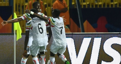 Les Maliens restent sur un succès bien maîtrisé face à l'Angola avec un but d'Amadou Haidara, pour le dernier match de groupe à Ismaïlia, le 2 juillet 2019.