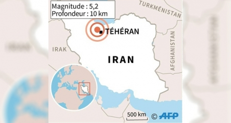 Un tremblement de terre de magnitude 5,7 a frappé lundi la province du Khouzistan.