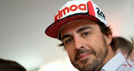 L'Espagnol Fernando Alonso en conférence de presse au Mans le 14 juin 2019.