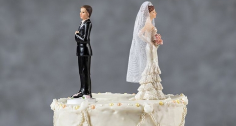 Photo d'illustration: la violence conjugale est l’une des raisons évoquées pour le divorce.