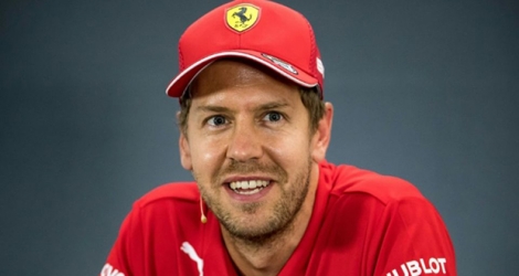 L'Allemand Sébastien Vettel, le 25 juillet 2019 à Hockenheim.