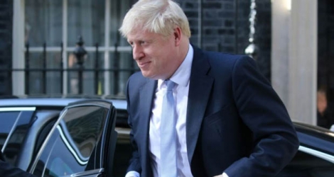 Le Premier ministre britannique Boris Johnson, le 24 juillet 2019 à Londres.