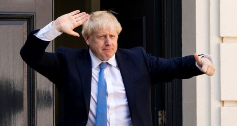 Le Premier ministre britannique Boris Johnson à Londres, le 23 juillet 2019.