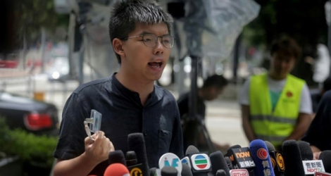 Le militant pro-démocratie Joshua Wong, à Hong Kong le 2 juillet 2019.
