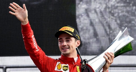 Le Monégasque Charles Leclerc offre à Ferrari sa première victoire en Italie depuis 2010 le 8 septembre 2019.