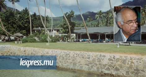 Le Dr Malhotra (en médaillon) a acheté l’hôtel «Reef», aux Seychelles, pour la somme de Rs 221 millions.