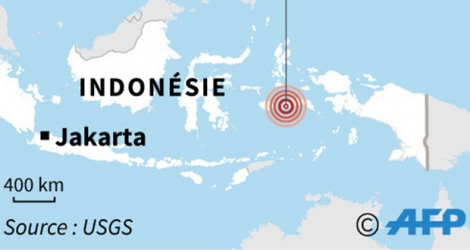 Un séisme de magnitude 7,1 a frappé vendredi matin les côtes de la province du Nord Maluku, dans l'est de l'Indonésie.