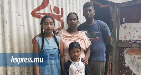 La famille Nalhung a reçu l’aide de plus d’une trentaine de Mauriciens.