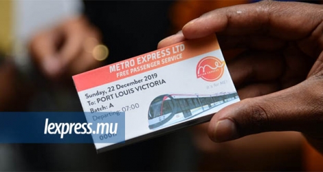 Apres la période de gratuité à bord du Metro Express, place au tarif payant, à compter du 6 janvier.