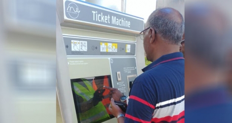 16 Ticketing Machines ont été aménagées à travers les sept stations du Metro Express. © Page Facebook de Mauritius Metro Express