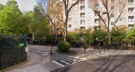 C’est dans cette rue à Londres que se trouve l’appartement d’Anil Gayan.