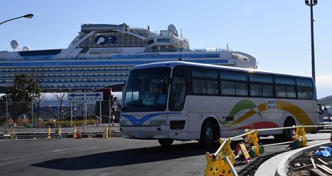 Une bonne vingtaine de passagers débarqués n'avaient pas été testés pendant la période de quarantaine, avait admis le ministère japonais de la Santé.