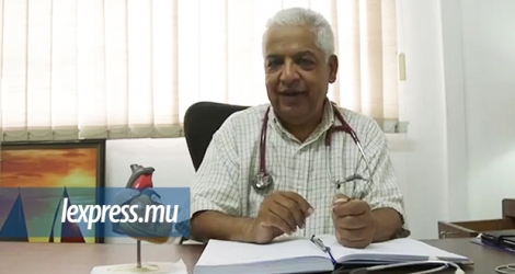 Dr Sunil Gunness, chirurgien cardiologue et président de la «Mauritius Heart Foundation».