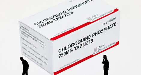 La chloroquine et l'hydroxychloroquine, traitements antipaludiques sur lesquels le président Donald Trump fonde les plus grands espoirs.
