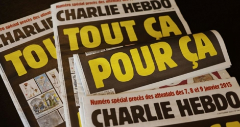 Une couverture de Charlie Hebdo le 1er septembre 2020.