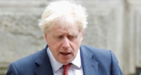 Le Premier ministre britannique Boris Johnson, le 3 septembre 2020 à Londres Photo Tolga AKMEN. AFP