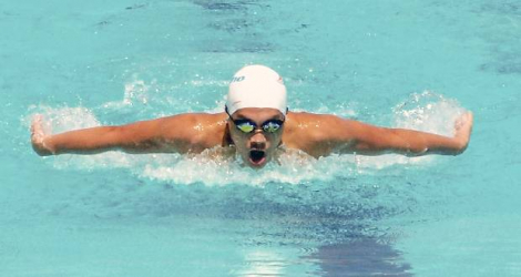 Victor Ah Yong a signé un nouveau record national au 200m papillon en petit bassin à la piscine du Pavillon, Quatre-Bornes.