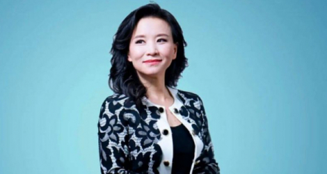 La présentatrice australienne de la chaîne chinoise anglophone CGTN, Cheng Lei. Photo AFP