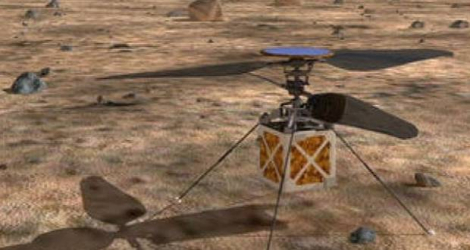La Nasa veut faire voler un mini-hélicoptère sur Mars pour la première fois - © HANDOUT - AFP