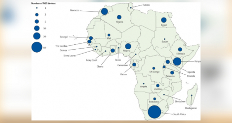 Selon la prestigieuse publication The Lancet, le continent africain compte 206 séquenceurs.